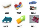 Factory Price PVC or Silicone USB 2.0 3.0 Flash Disk, Drive, Stick