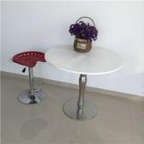 White Wooden Square Restaurant Table